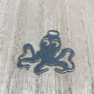 Silver Octopus Pendant